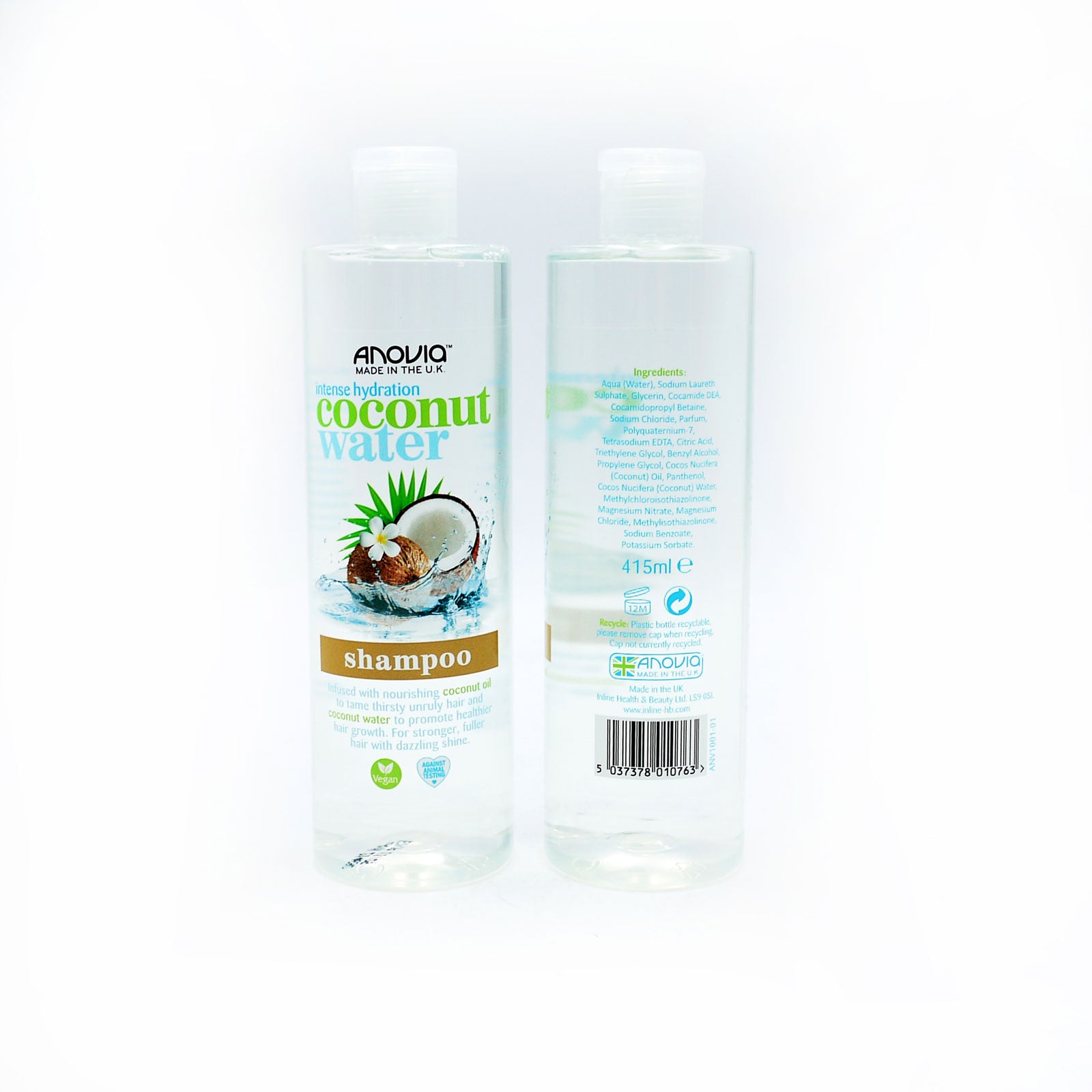 ANOVIA Shampoo Coconut Water 415ml ANOVIA Shampoo Coconut Water 415ml